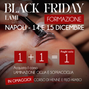 BLACK FRIDAY FORMAZIONE 2 AL PREZZO DI 1